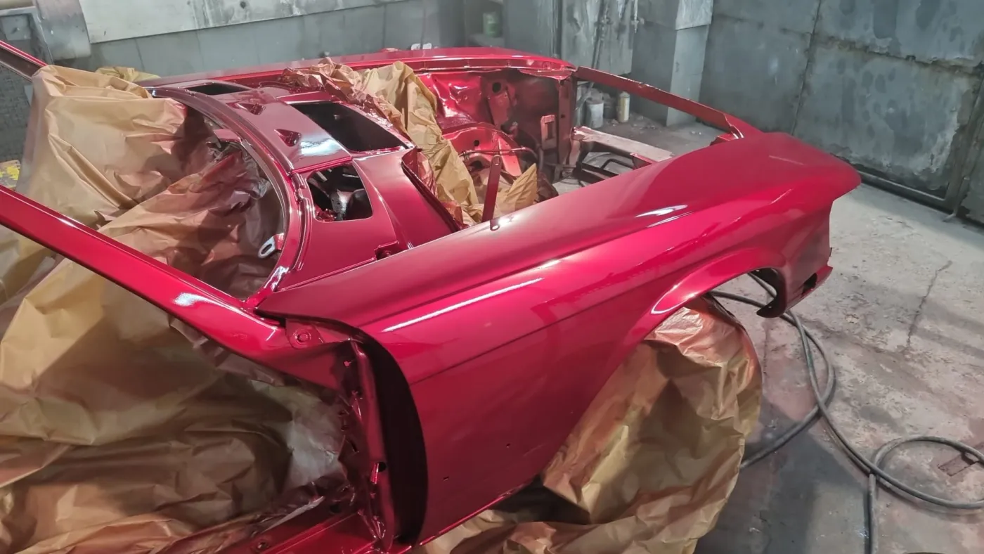 Mercedes SL R107 — lakierowanie nadwozia, Radom