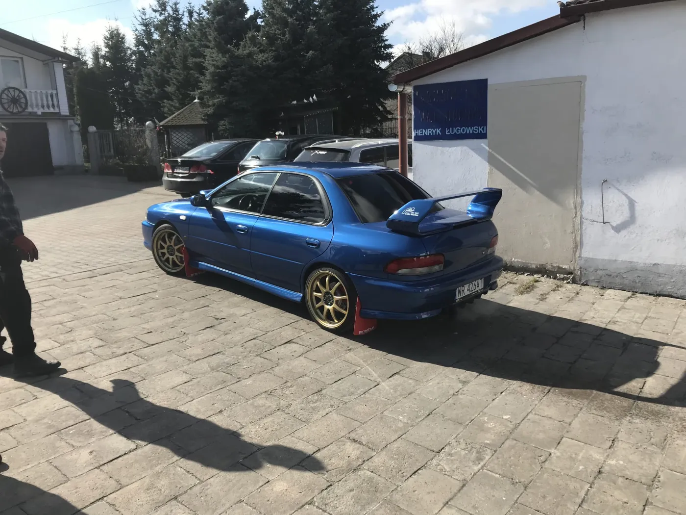 Subaru Impreza po odnowieniu lakieru w oryginalnym kolorze — Radom